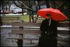 Red umbrella